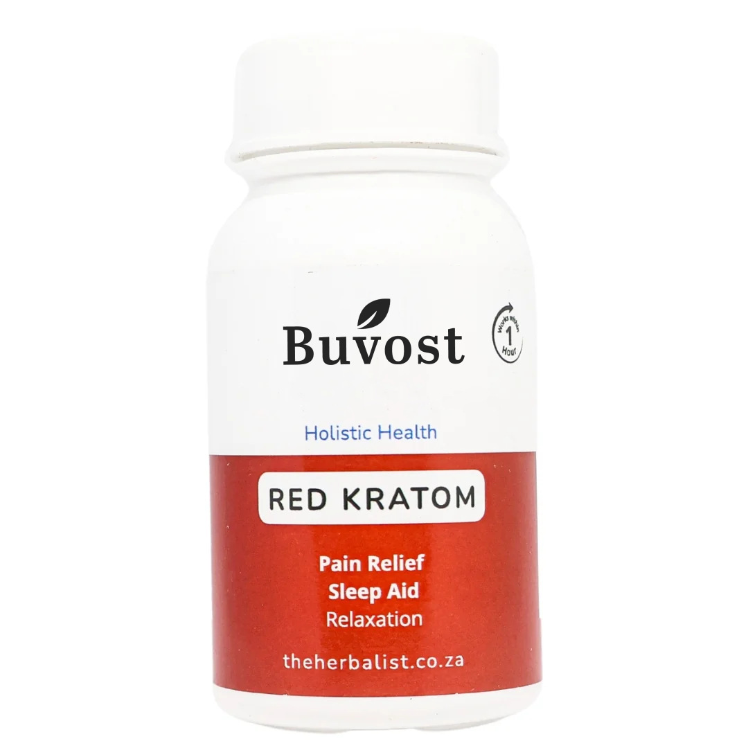 BUVOST® Red Kratom 60 Capsules