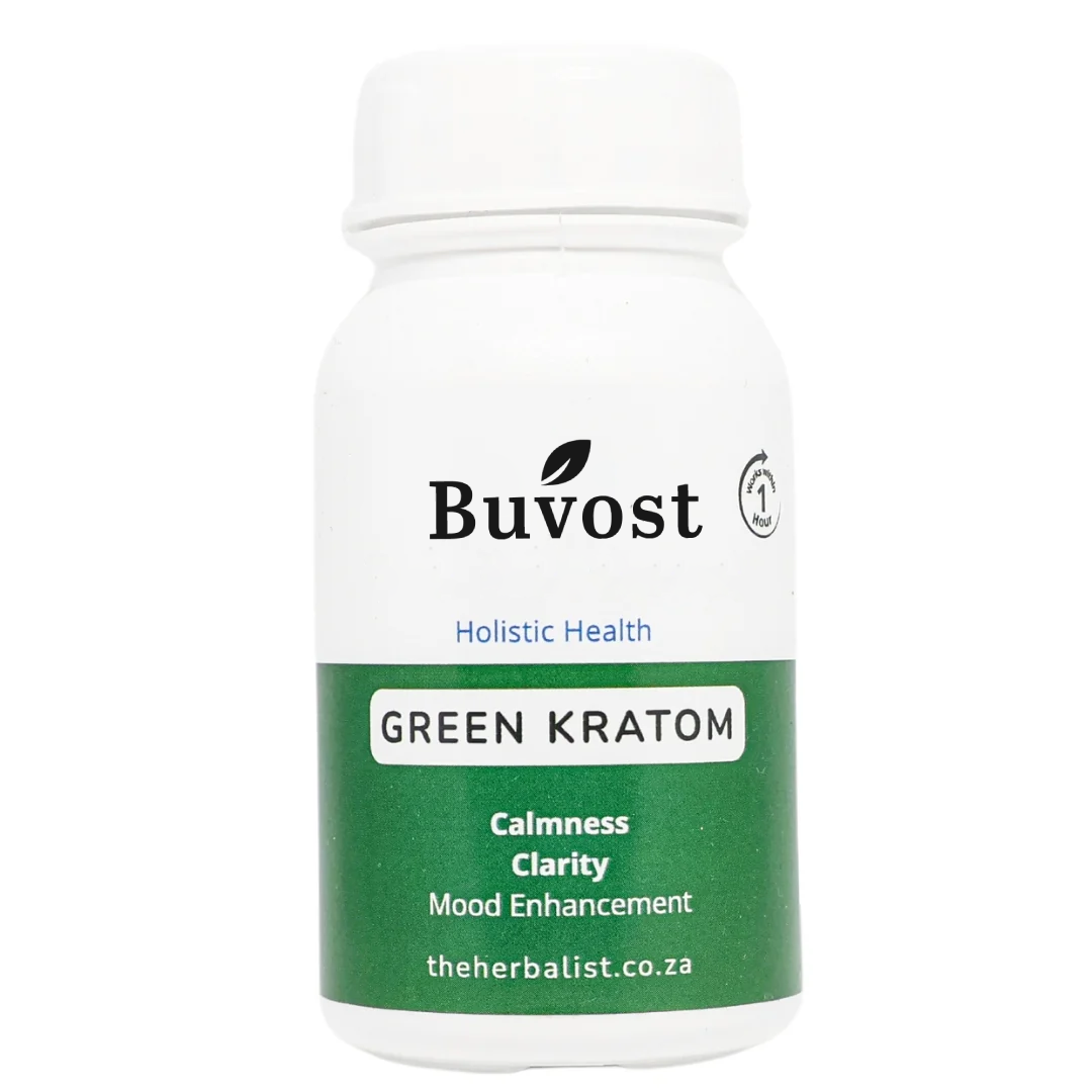 BUVOST® Green Kratom 60 Capsules
