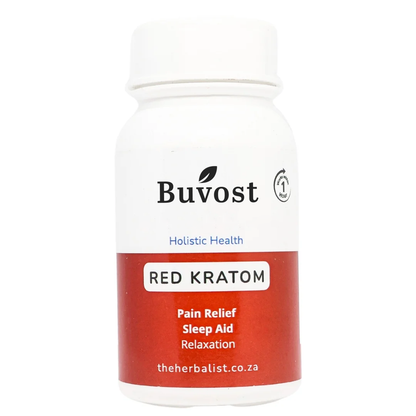 BUVOST® Red Kratom 60 Capsules